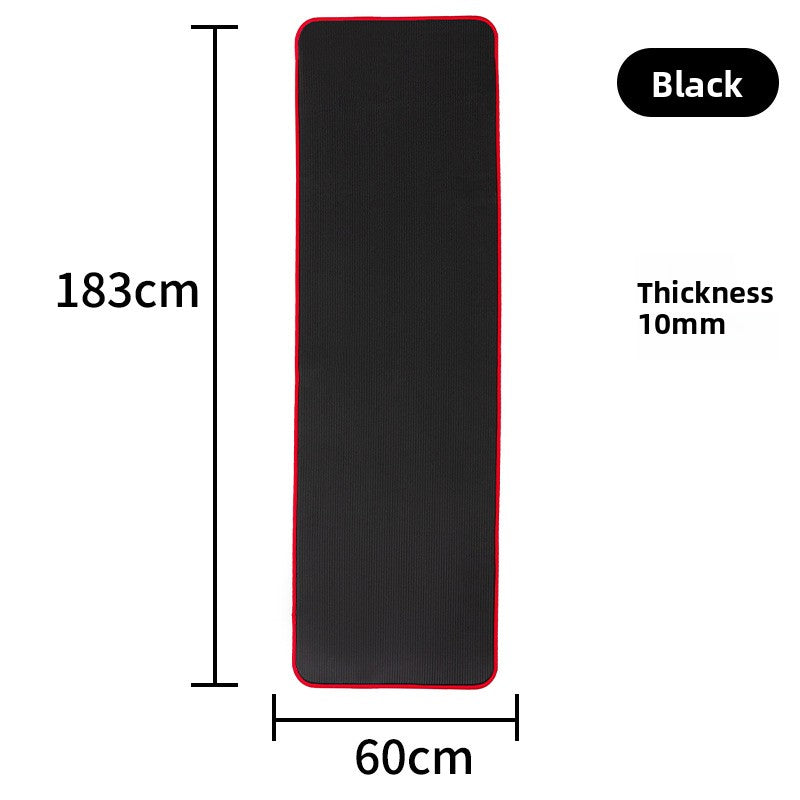 NBR Non-Slip Yoga Mat for Fitness and Exercise