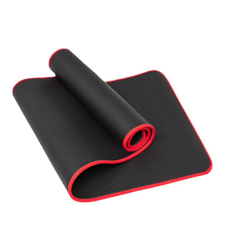 NBR Non-Slip Yoga Mat for Fitness and Exercise