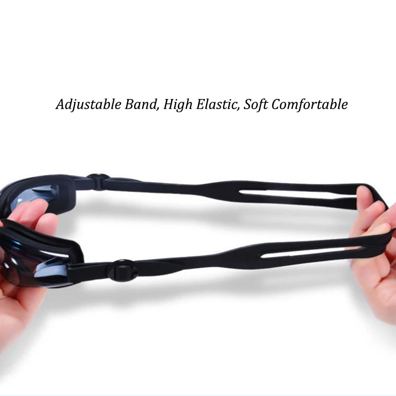 Myopia Swim Goggles Men Women Child Swimming Pool Eyewear Water Sport Waterproof Eyeglasses Anti Fog UV Protect Optical Glasses