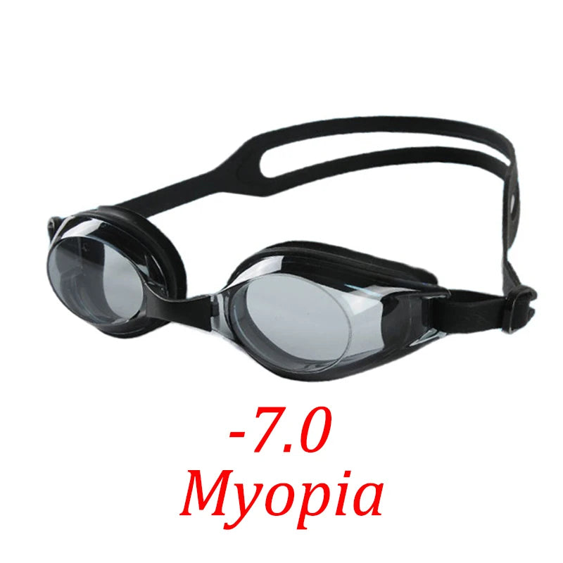 Myopia Swim Goggles Men Women Child Swimming Pool Eyewear Water Sport Waterproof Eyeglasses Anti Fog UV Protect Optical Glasses