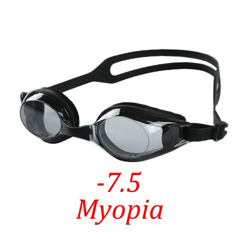Myopia Swim Goggles Men Women Child Swimming Pool Eyewear Water Sport Waterproof Eyeglasses Anti Fog UV Protect Optical Glasses