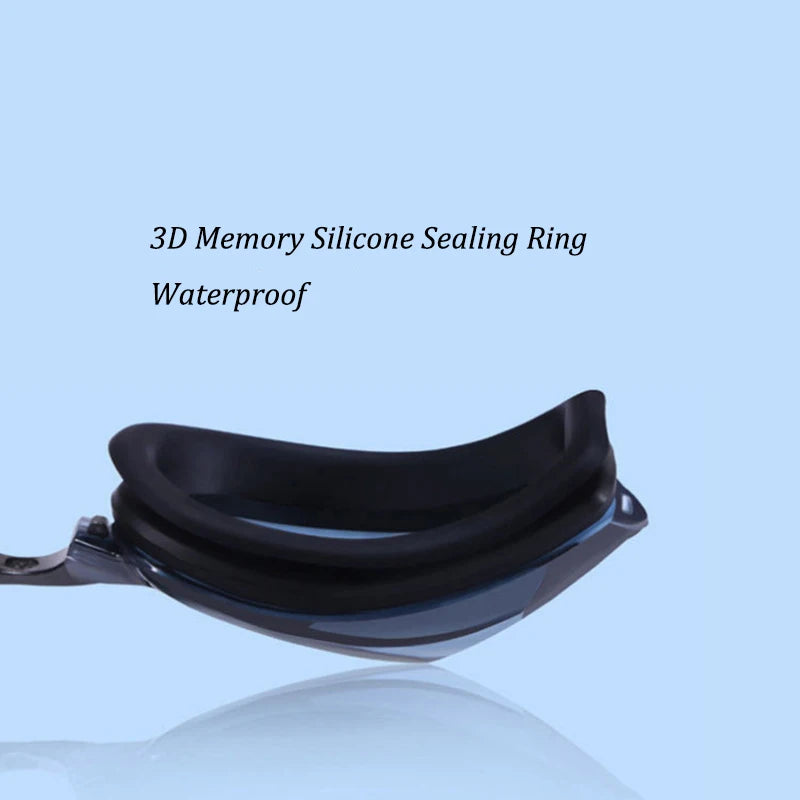 Myopia Swim Goggles Men Women Child Swimming Pool Eyewear Water Sport Waterproof Eyeglasses Anti Fog UV Protect Optical Glasses