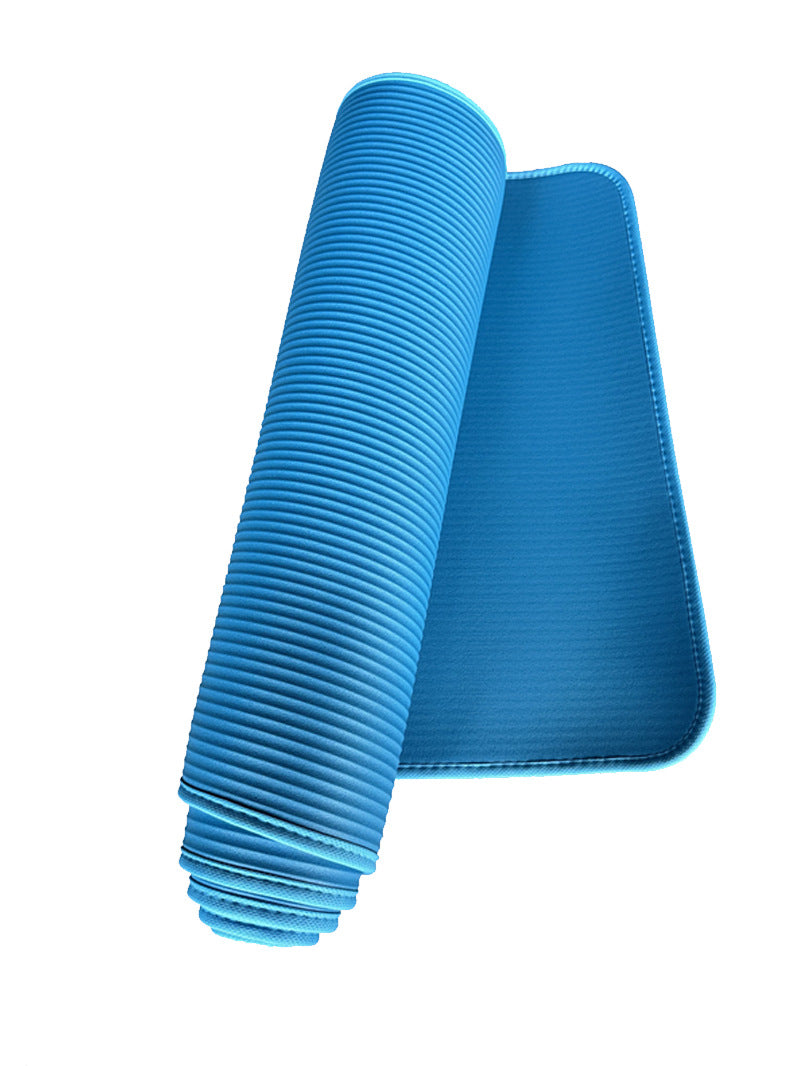 NBR Non-Slip Yoga Mat for Fitness and Exercise